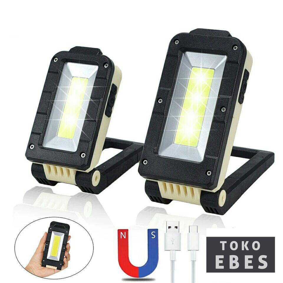 Jual Senter LED USB Charger Magnetic Lamp Lampu Camping Emergency ...