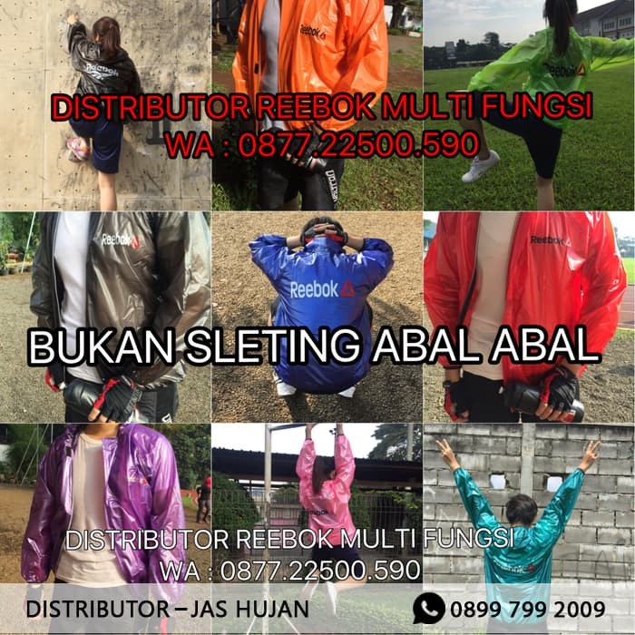 Jual MOTOR-JAKET- JAS HUJAN REEBOK GROSIR DISTRIBUTOR -JAKET-MOTOR