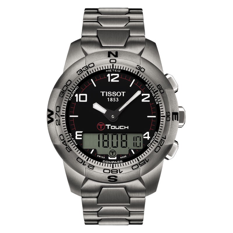 Jam Tangan Pria TISSOT T TOUCH II TITANIUM GENT T047.420.44.057.00