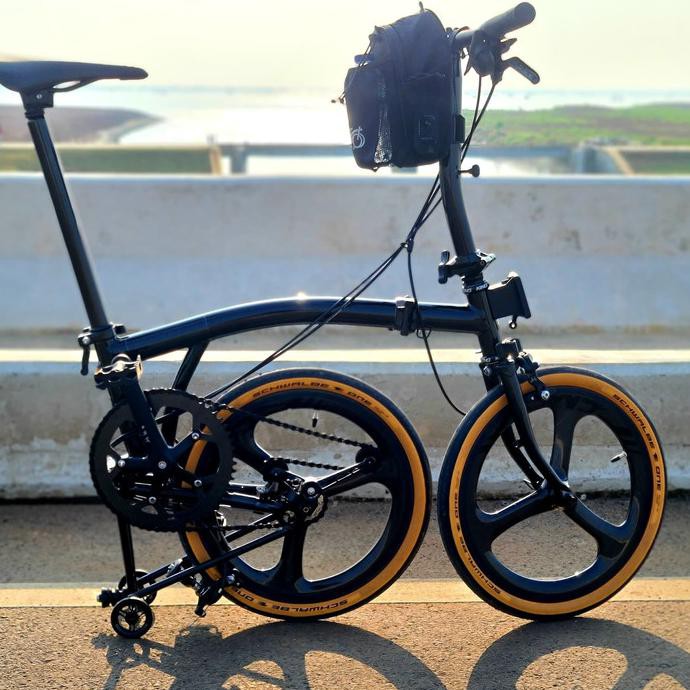 harga brompton s6l black edition