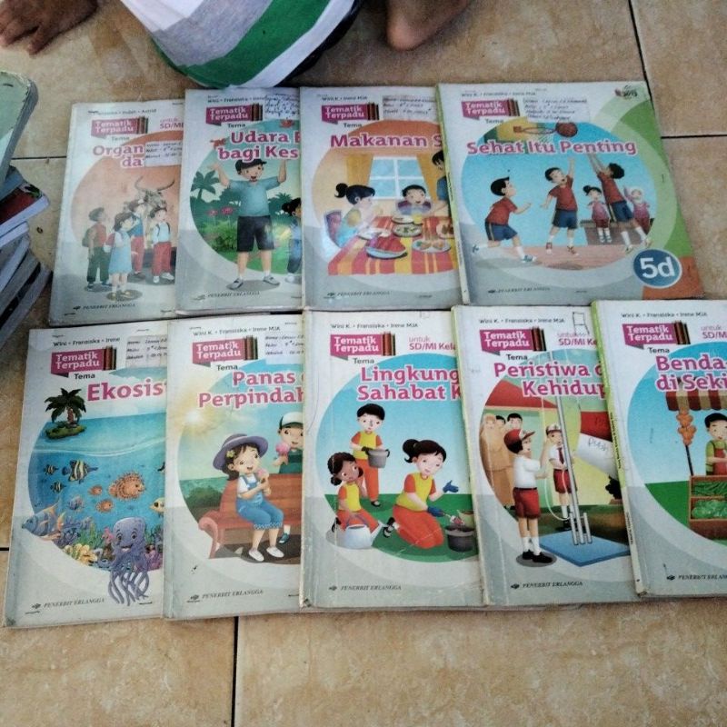 Jual buku tematik terpadu kelas 5 a b c d e f g H i | Shopee Indonesia