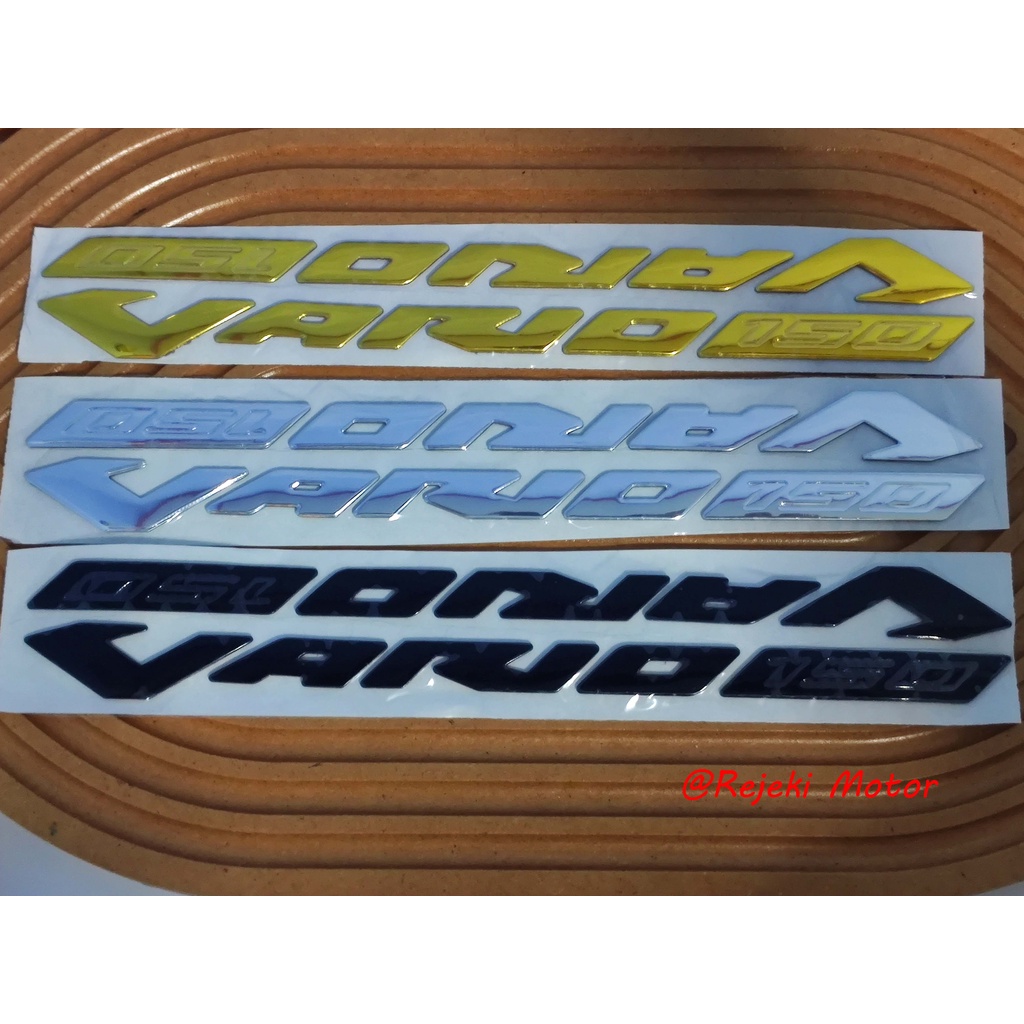 Jual LOGO EMBLEM VARIO 150 HIGH QUALITY SEPASANG | Shopee Indonesia