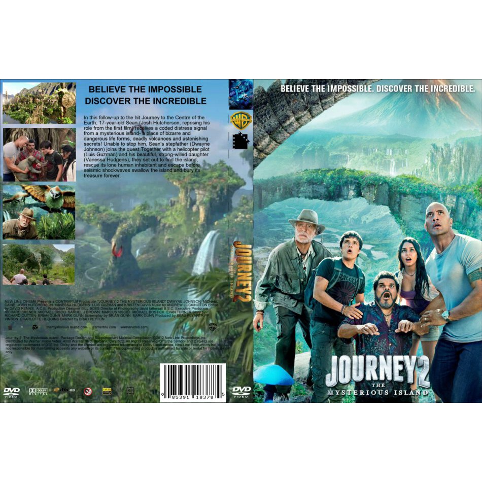 Kaset Dvd Terbaru Journey 2 - The Mysterious Island