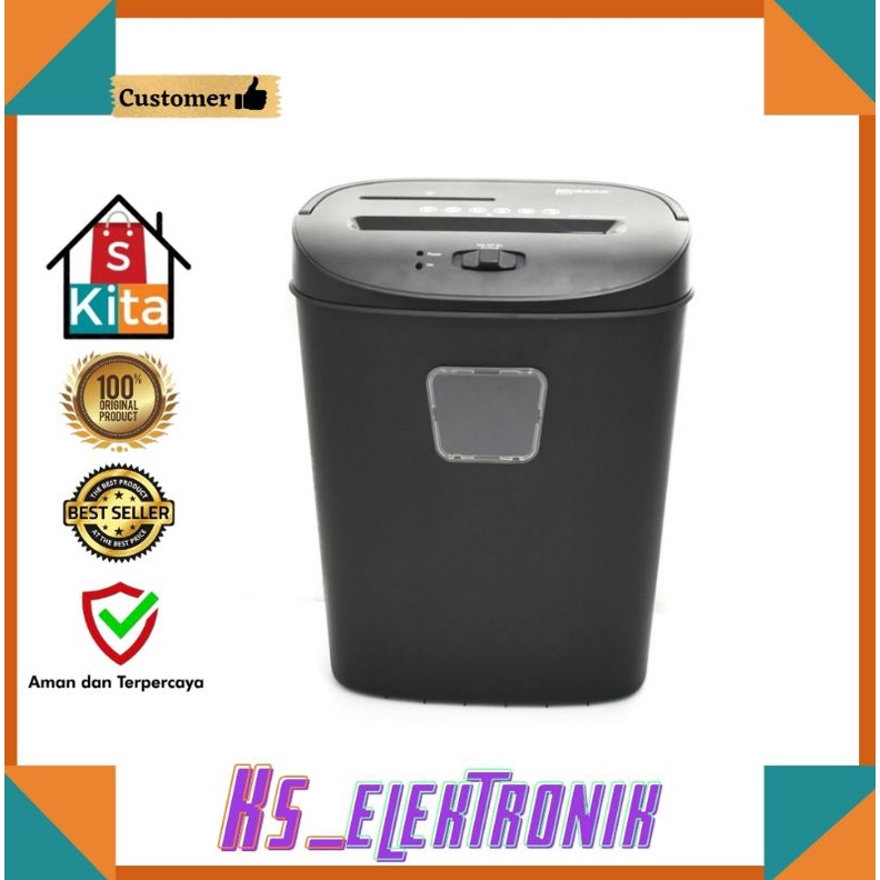 Jual Mesin Penghancur Kertas Krisbow 25 Liter 400 Wattpaper Shredder Super Cut Black Shopee 6148