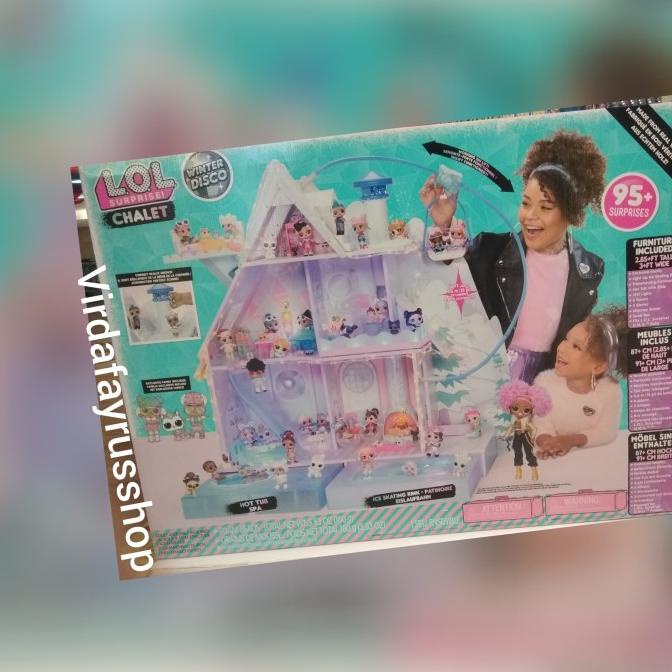 Jual Lol Surprise winter disco Chalet Doll House Shopee Indonesia