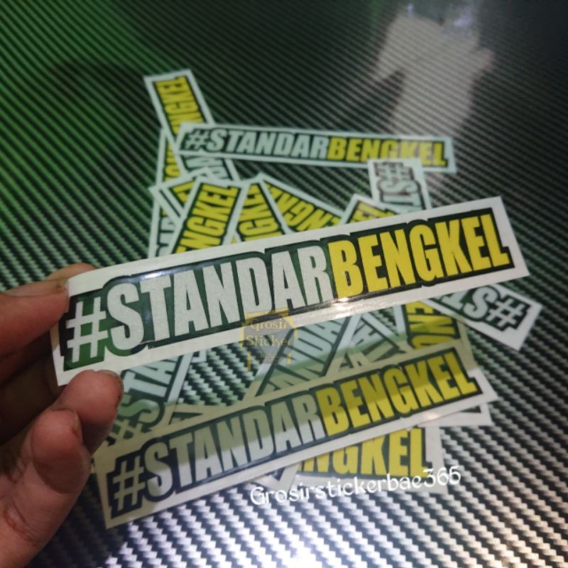 Jual Sticker STANDAR BENGKEL Stiker Motor Cutting Grosir | Shopee Indonesia