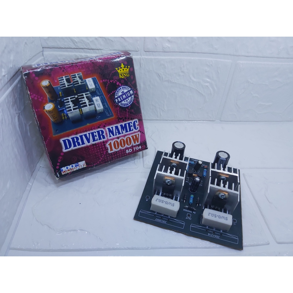 Jual KIT DRIVER POWER MONO NAMEC 1000 WATT MEREK KING SD704 | Shopee