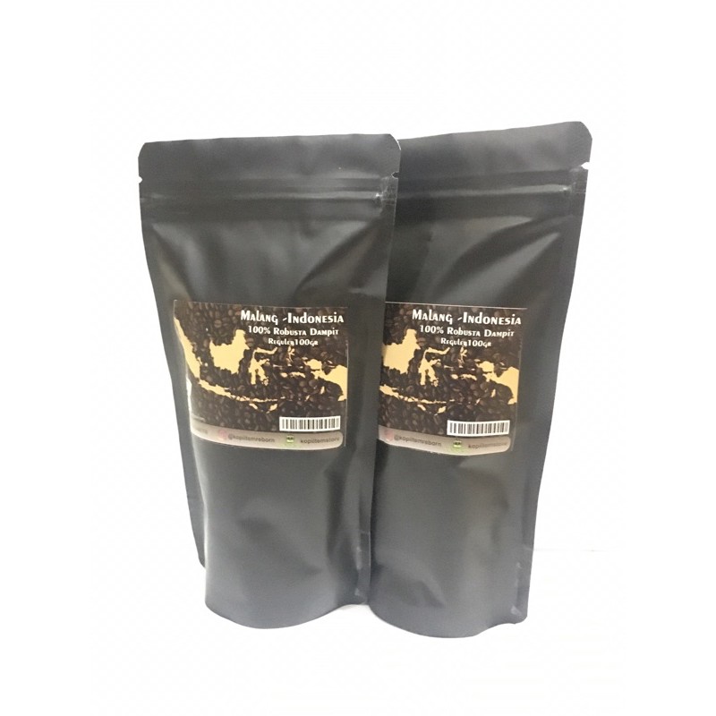 Jual Kopi Robusta Dampit 1 Kg Kopiitemreborn Kopi Malang Been Powder Shopee Indonesia