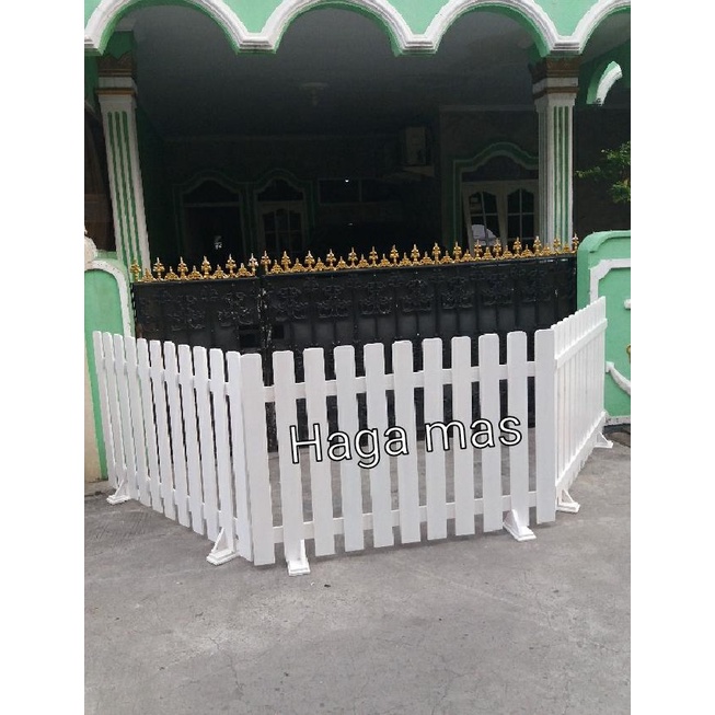 Jual =+=+=+] Pagar Kayu Jati Belanda / Pager 100x90/ Pembatas/ Pagar