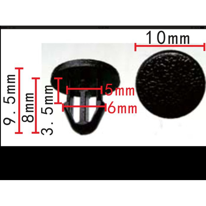 Jual Kancing Mobil Penahan - Retaining Clip | Shopee Indonesia
