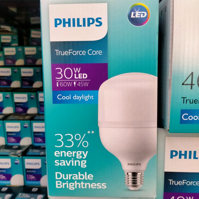 Jual Philips LED True Force TForce 30W/40W/50W Cooldaylight E27 ...
