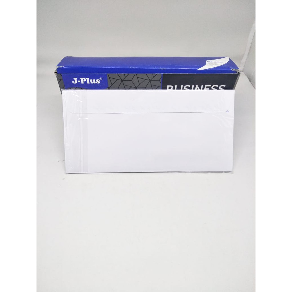 Jual AMPLOP PUTIH JENDELA KIRI / AMPLOP WINDOW NO.90 JPLUS BIRU ...