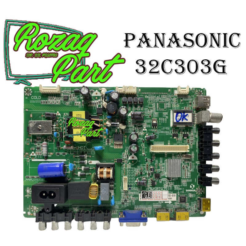 Jual Mesin Mainboard Empeg Modul TV Panasonic Type TH-32C303G 32C 303G ...
