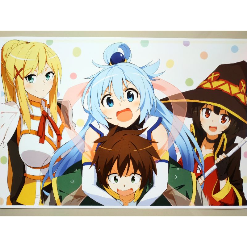 Jual Poster Anime KonoSuba 1 Kono Subarashii Sekai ni Shukufuku wo ...