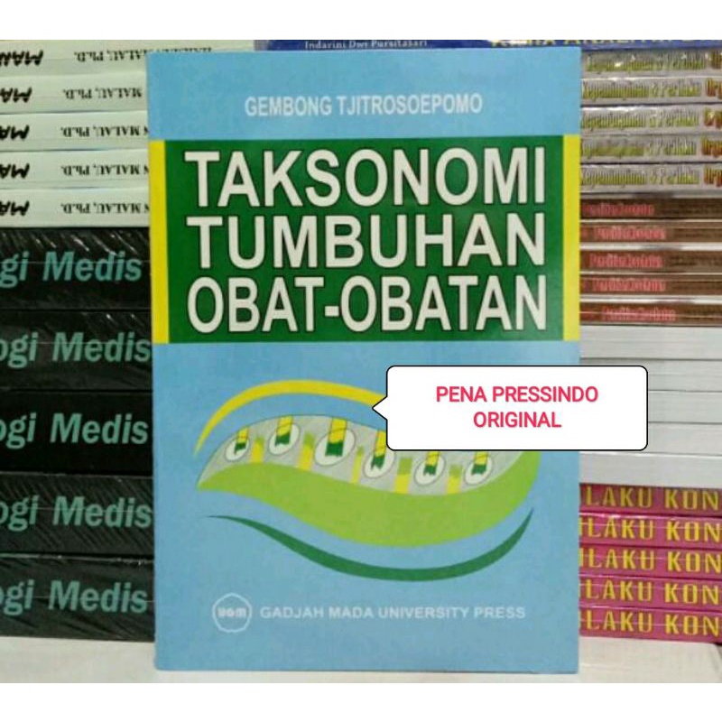 Jual BUKU TAKSONOMI TUMBUHAN OBAT OBATAN - GEMBONG TJITROSOEPOMO ...