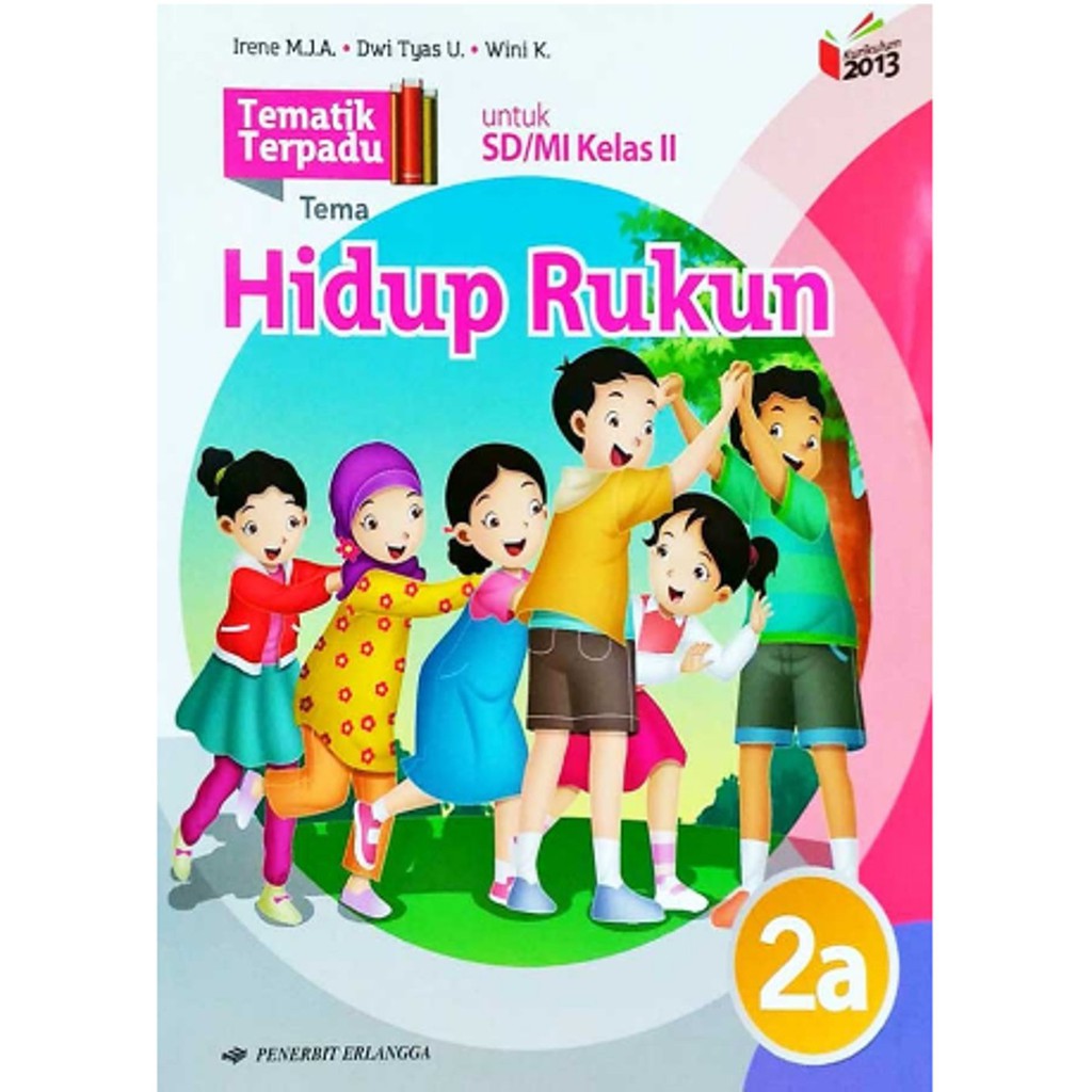 Jual Buku Tematik Terpadu Tema 1-8 untuk SD/MI Kelas 2 Kurikulum 2013 ...