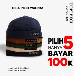 Schouten Hat Beanie Miki Topi Peci All Variant