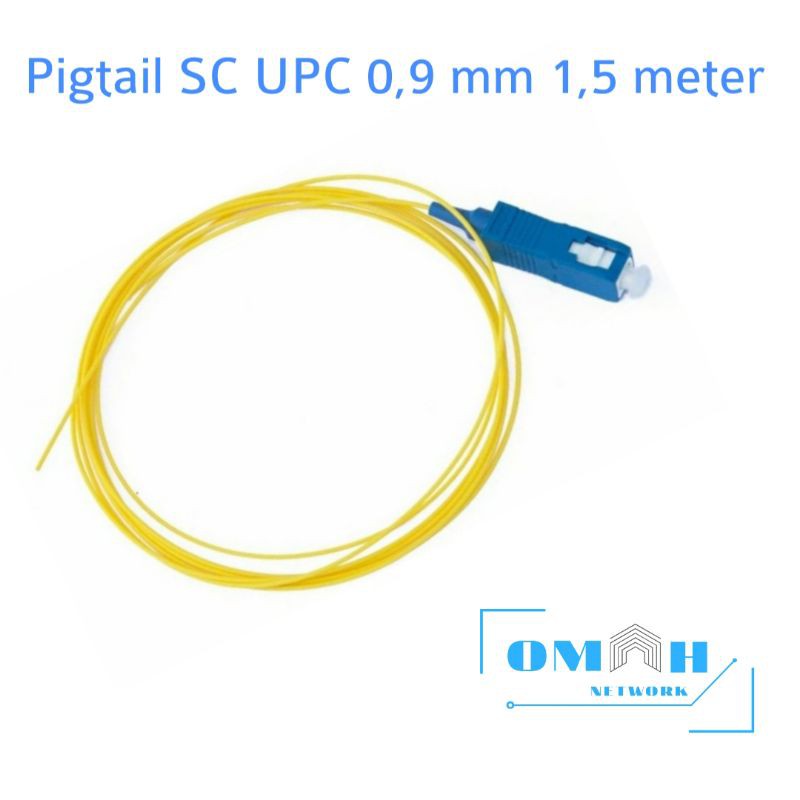 Jual Pigtail SC UPC 1,5 meter Fiber Optik FTTH Pig Tail | Shopee Indonesia