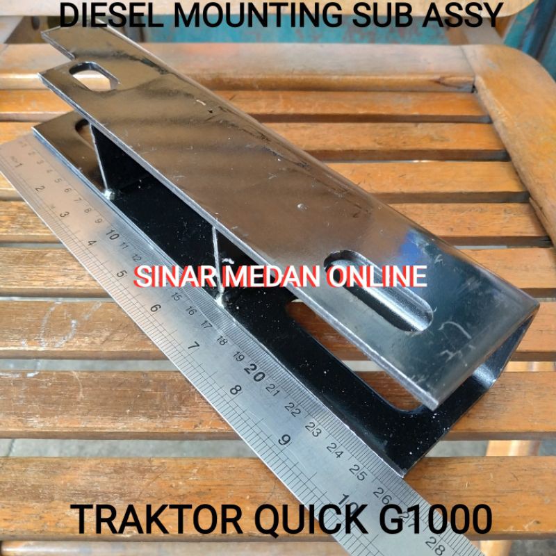Jual G1000 Besi Dudukan Mesin Traktor Quick Diesel Mounting Sub Assy ...