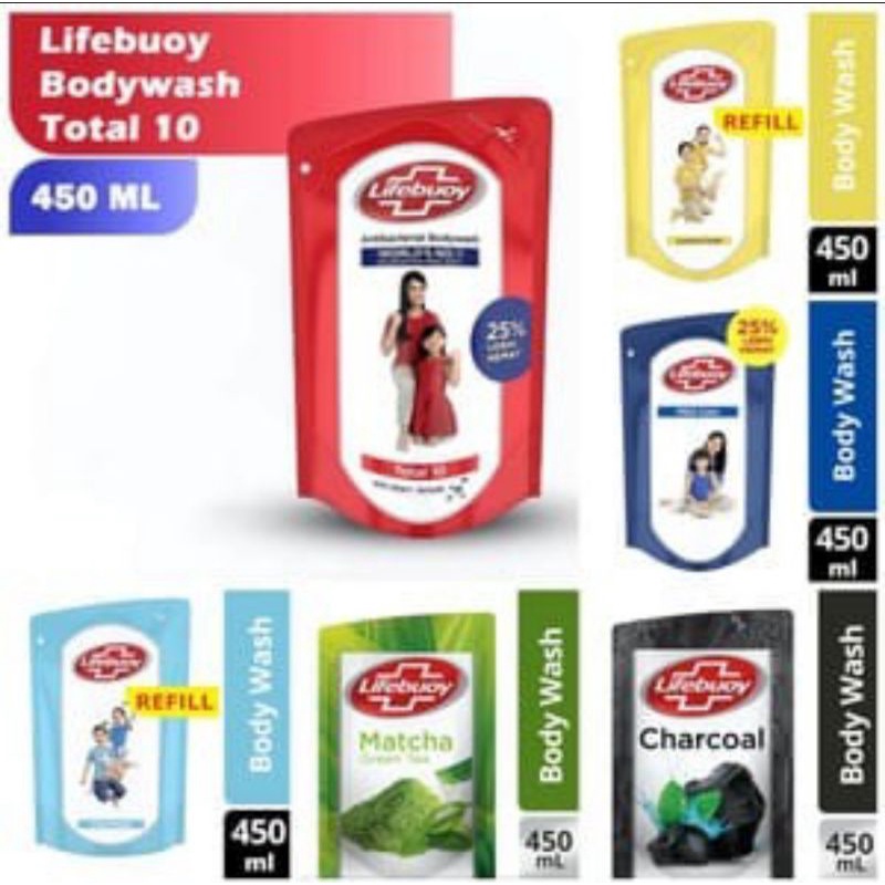 Jual LIFEBUOY Body Wash 450 ml Shopee Indonesia