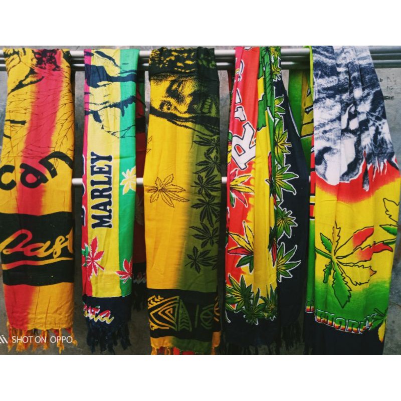 Jual KAIN PANTAI RASTA | KAIN REGGAE TERLARIS | BENDERA REGGAE | Shopee ...