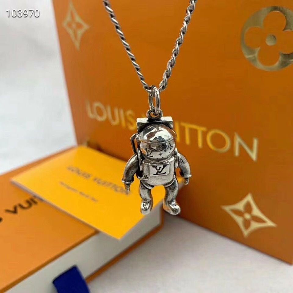 Louis Vuitton Louis Vuitton Galaxy Astronaut Necklace