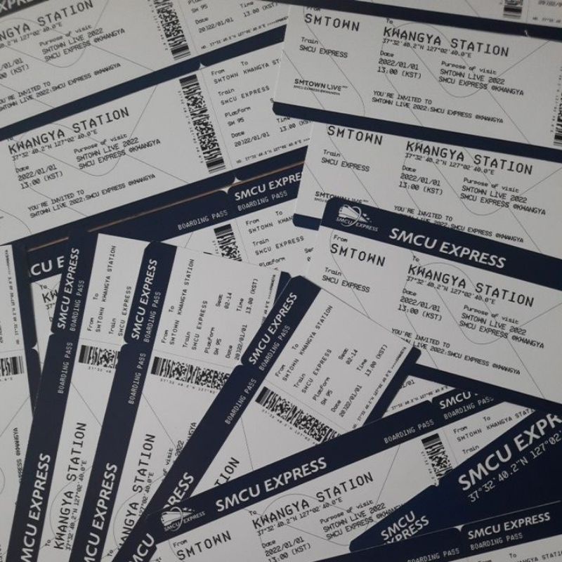 Jual BACA DESKRIPSI smtown ticket smcu express | Shopee Indonesia