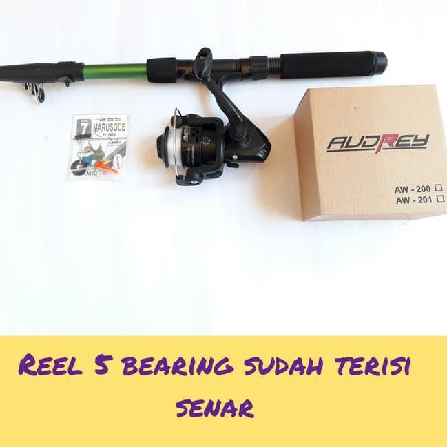 Jual jk {} SET PANCING PEMULA 6 BEARINGS AUDREY DAN JORAN ANTENA 150 jk ...