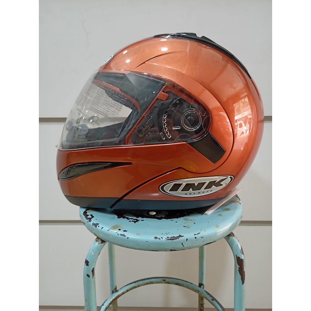 Jual HELM MODULAR INK TOP GUN 2 PILIHAN WARNA / INK TOP GUN FLIP UP ...