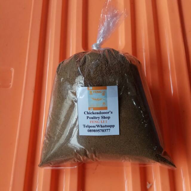 Jual FENGLI 1 FENG LI 1 pakan tenggelam pelet 1kg larva ikan benih ...