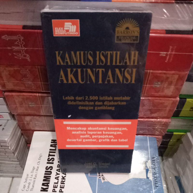 Jual Buku Kamus Istilah Akuntansi Pengarang Joel G Siegel Jee K Shim ...