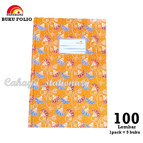 Jual Buku Tulis Buku Folio Buku Hard Cover Paperline 50 Lembar Shopee Indonesia