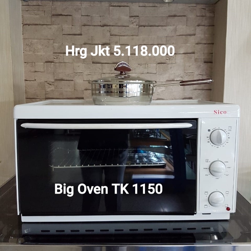 Jual OVEN BIG FROM SICO/SICO BIG OVEN FREE HADIAH/OVEN LISTRIK JUMBO BY