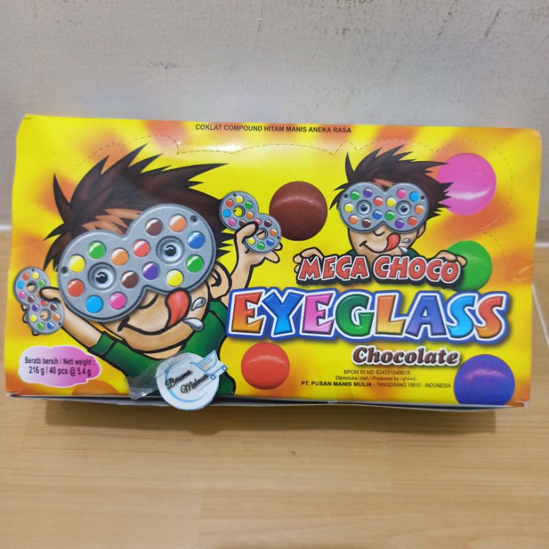 Jual Mega Choco EYEGLASS (1box = 40pcs @ 5g) | Shopee Indonesia