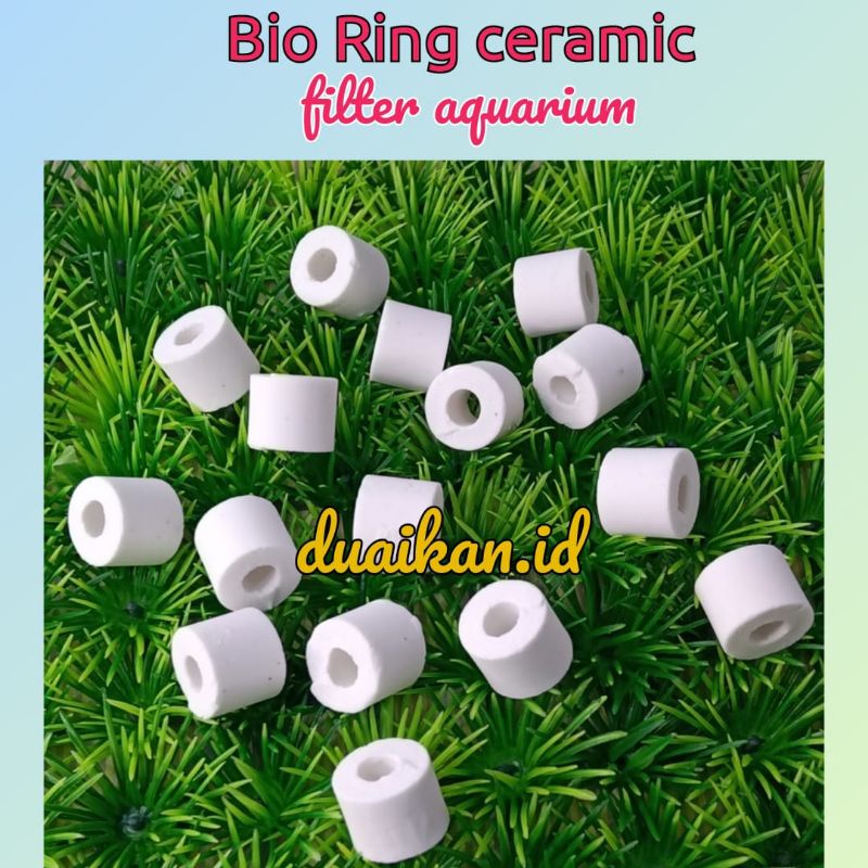Jual bio ring aquarium keramik filter aquarium | Shopee Indonesia