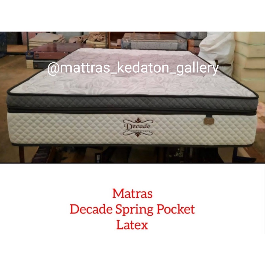 Jual Kangaroo Springbed Decade Spring Latex - Hanya Kasur Spring bed ...