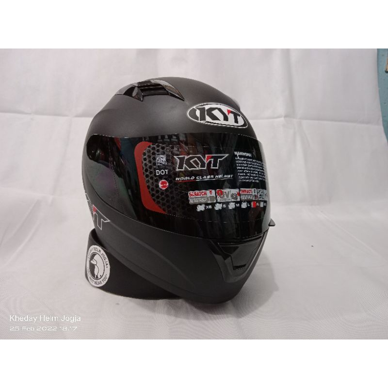 Jual HELM KYT R10 SOLID BLACK MATT PALING POPULER Shopee Indonesia