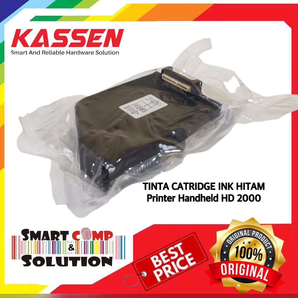 Jual Tinta Catridge Ink Hitam Printer Inject - Kassen HD2000 / HD-2000 ...