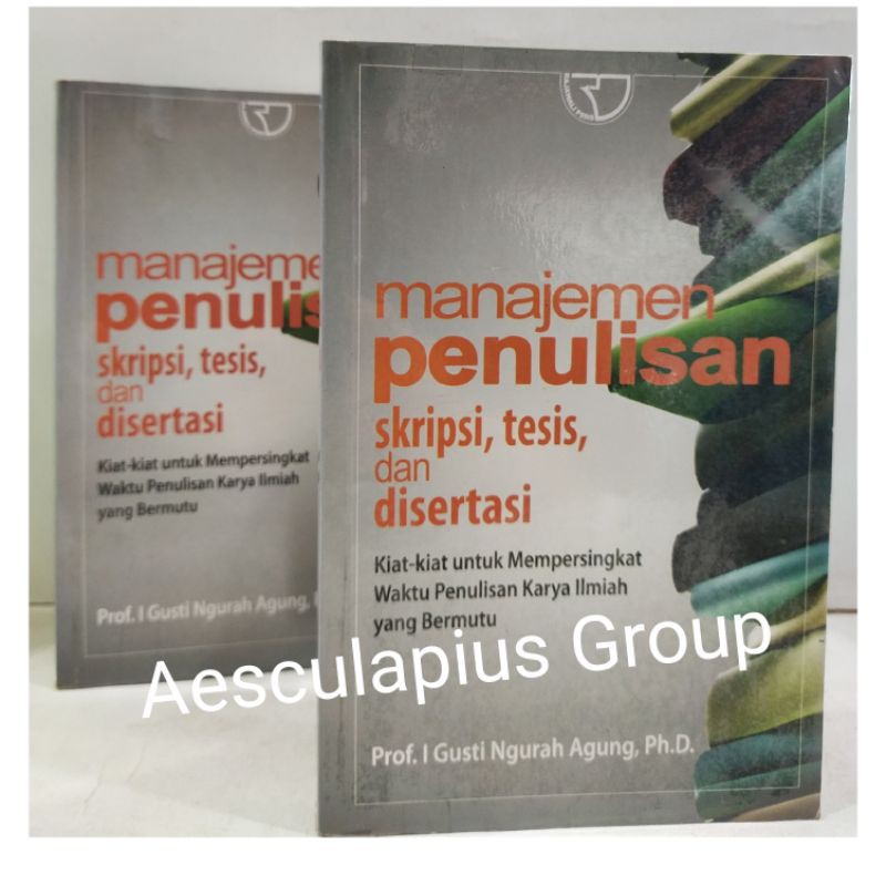 Jual Manajemen Penulisan Skripsi Tesis Dan Disertasi Shopee Indonesia