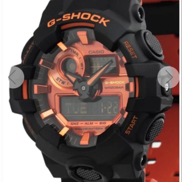 G Shock men analog watches GA700 BR 1ADR