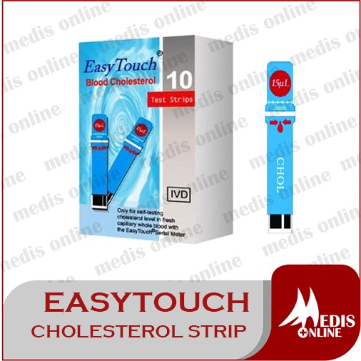 Jual Easytouch Cholestrol Test Strip Kolestrol Refill / Easy Touch