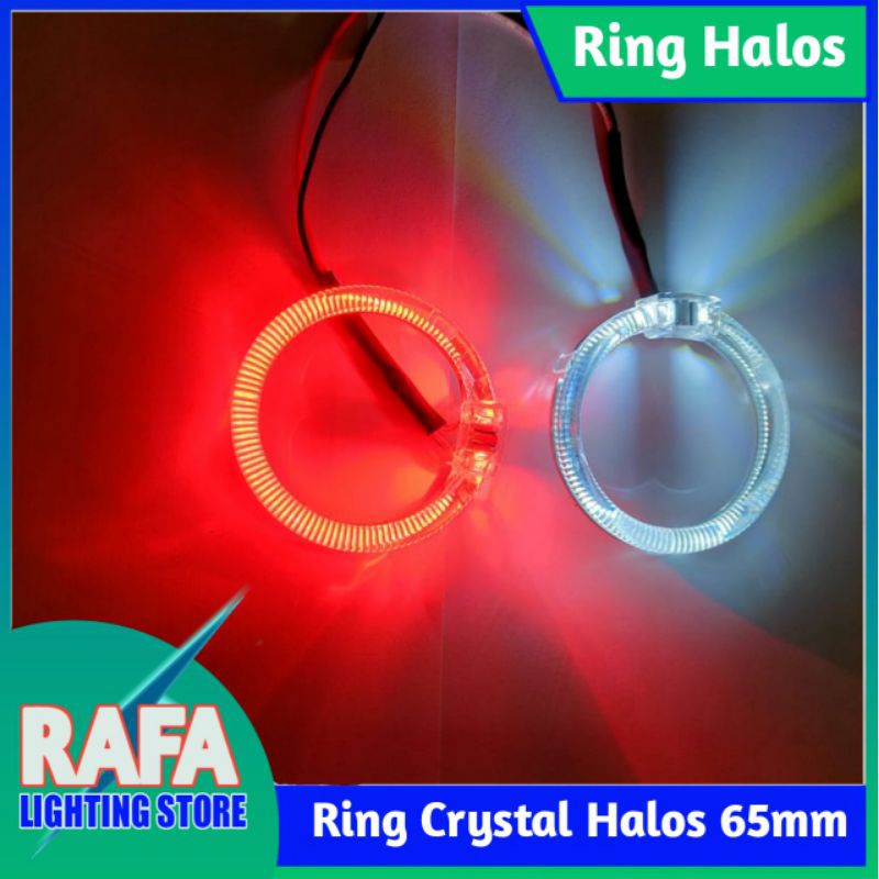 Jual Ring LED Crystal Halos-Cristal Angel Eyes T5 65mm- Vahid | Shopee ...