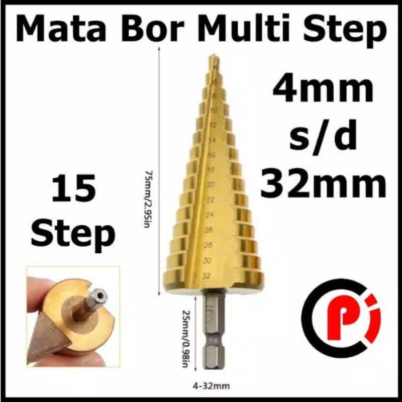 Jual MATA BOR PAGODA MATA BOR 4-32MM MATA BOR BESI KAYU | Shopee Indonesia