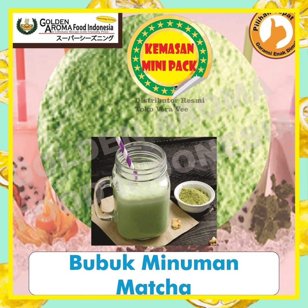 Jual Bubuk Minuman Rasa Matcha 50Gr Minuman Powder Matcha Bisa Kiloan ...
