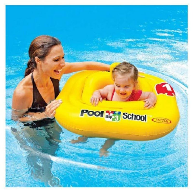 Jual INTEX 56587 DELUXE BABY FLOAT POOL SCHOOL 79cm Ban Renang Celana ...