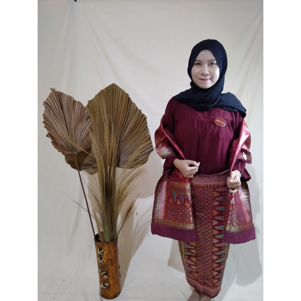 Jual Songket Pash - Songket Palembang Tenun Asli Motif Pelangi Tenun ...