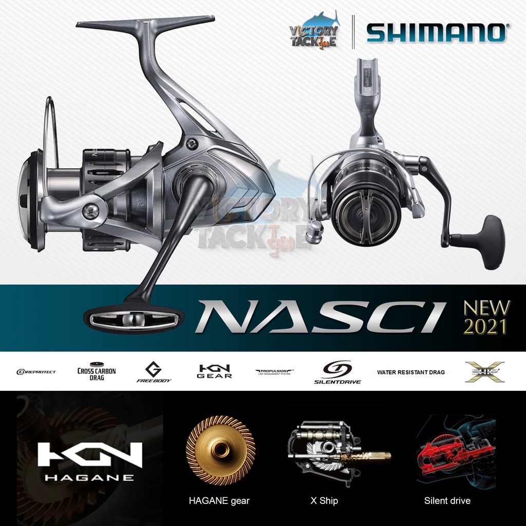 Shimano Nasci 4000XG Spinning Reel