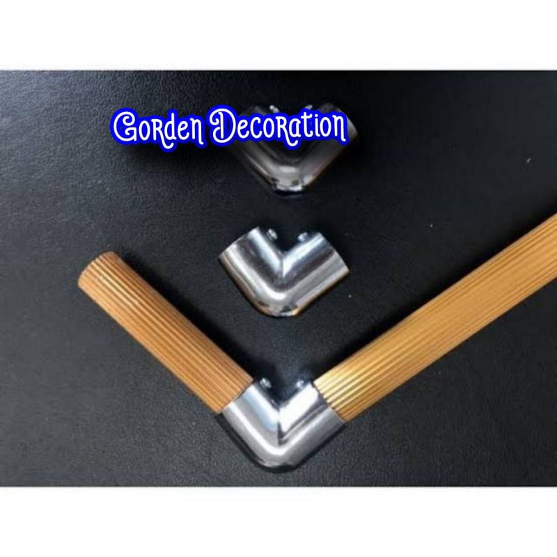 Jual Sambungan siku Rel/Rell/Rail/Barang gorden rollet Minimalis ...