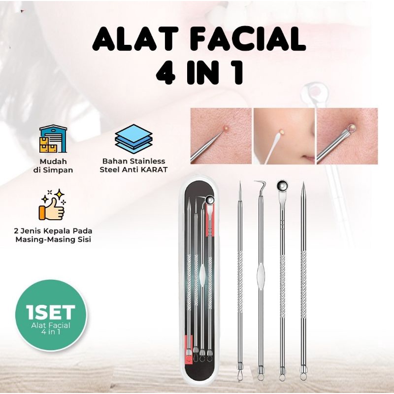 3/4/5PCS Acne Blemish Remover Blackhead Extractor Black Dots Cleaner  Needles Hook Black Spots Pore Cleanser Skin Care Tools - AliExpress