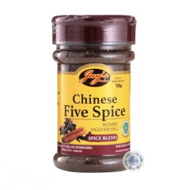 Jual Jay's Kitchen Chinese Five Spice / Bumbu Ngo Hiong 50gr | Shopee ...